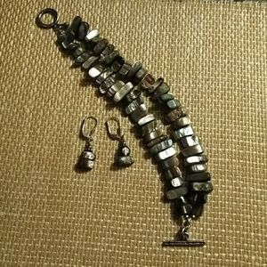 Bracelet and Earring Combo